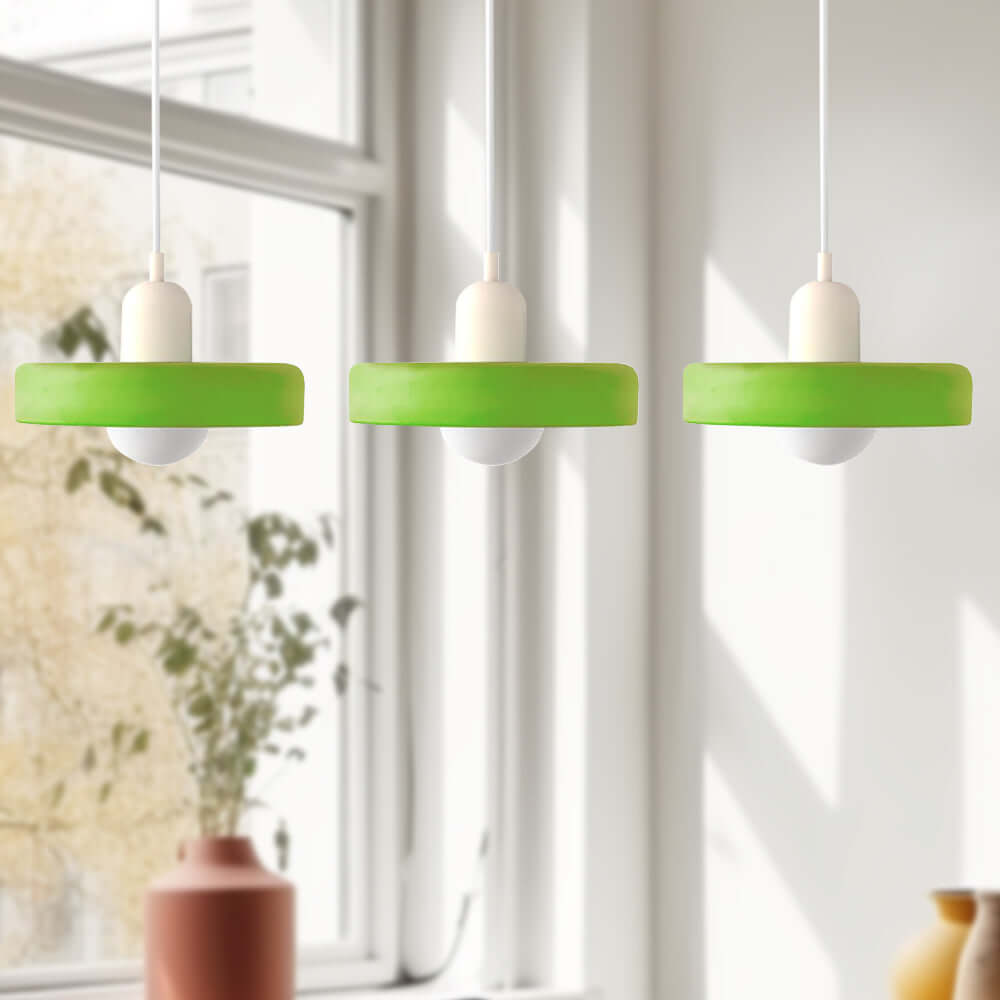 3-köpfige Bauhaus Pendelleuchte