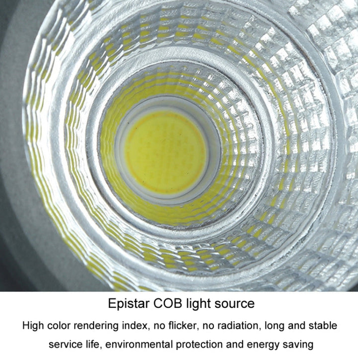 "10W LED Außenflutlicht, wasserdicht, COB Leuchte, robuste Aluminiumkonstruktion, IP65, Gartenbeleuchtung"