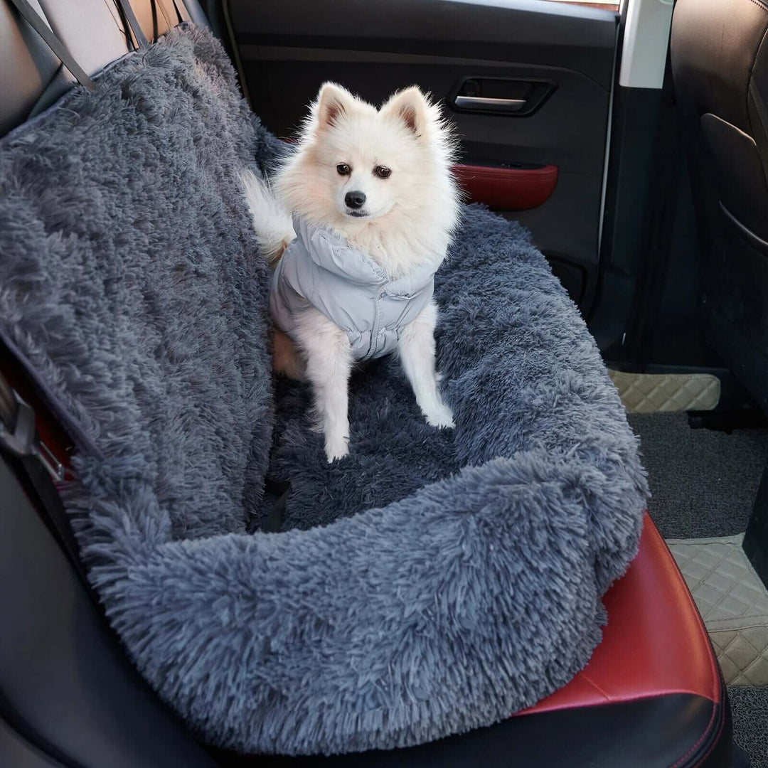 Matelas apaisant pour siège auto pour chien