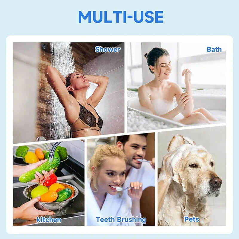 Lot de 5 cartouches de rechange pour filtre de douche