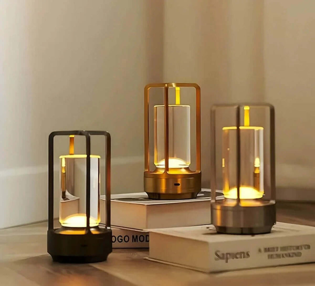 Tragbare Kristall-Tischlampe - Wasserdicht