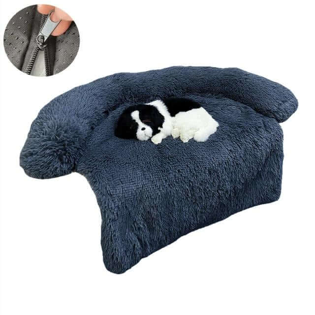 Couverture lavable pour canapé pour animaux de compagnie - Peluche