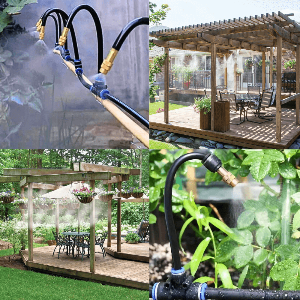 Automatisches Bewässerungssystem für Garten
