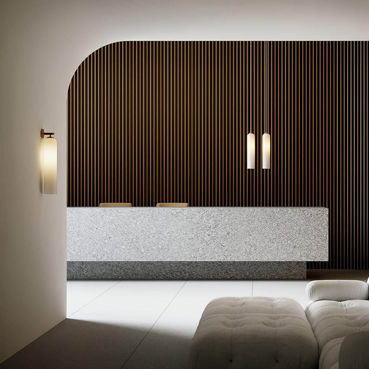 Applique murale élégante en verre artistique