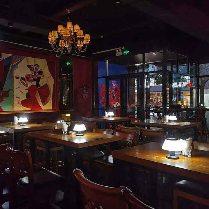 Solar Tischlampe Außen & Innen - LED Solarleuchte