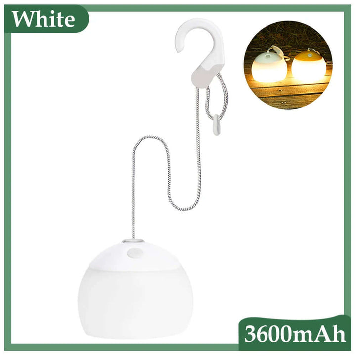 Retro Campinglaterne USB wiederaufladbar