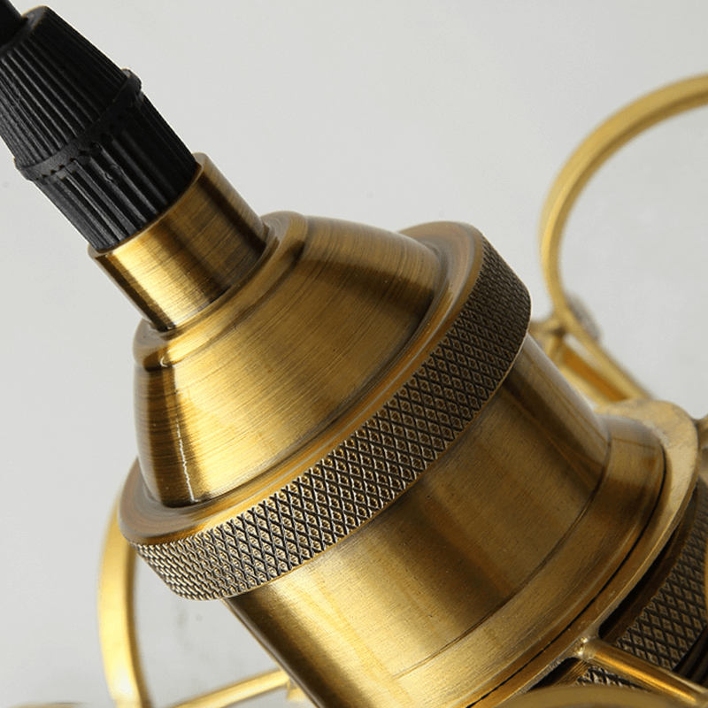 Suspension fleur en verre moderne nordique