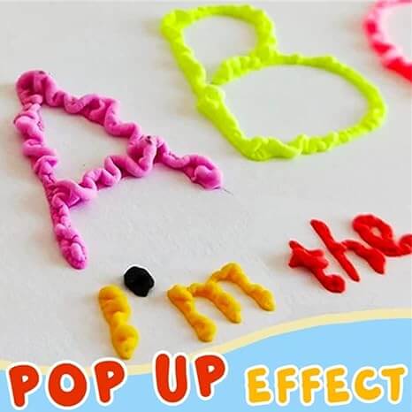 3D Puffy Stifte Set - Kreative 3D-Kunst