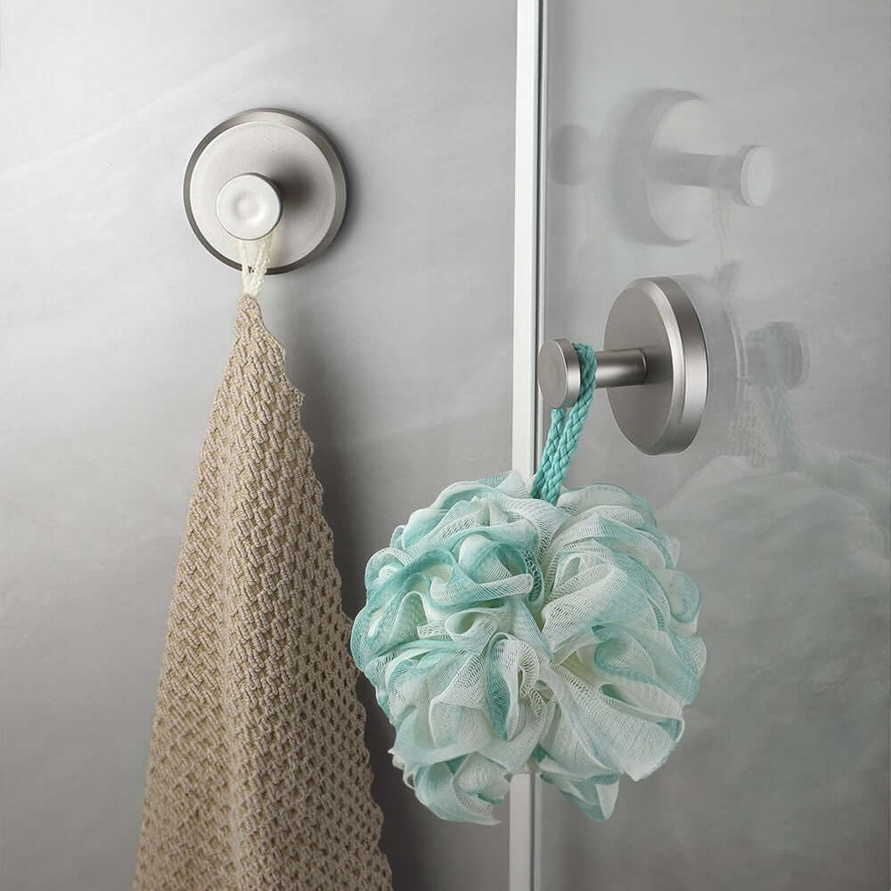 Badezimmer-Handtuchhaken - Elegante Wandmontage