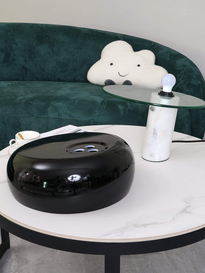 Lampe de table design en marbre