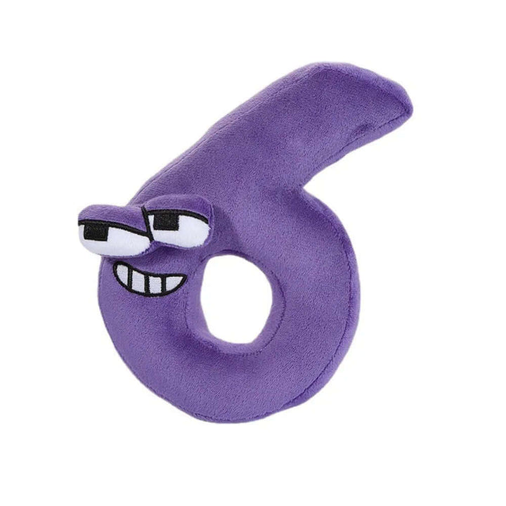 Kuscheltier Zahlen Lernhilfe 19cm - Zahlenfreund