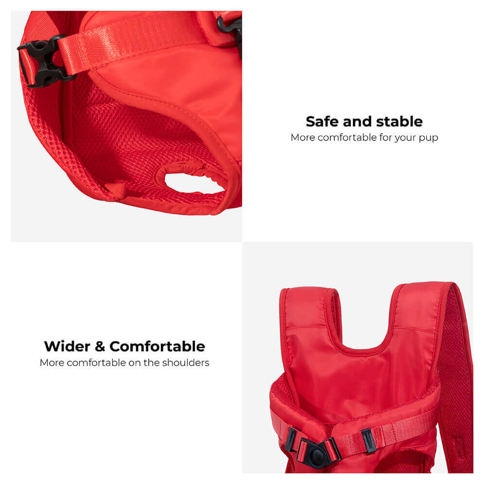 Hundetransport-Rucksack, verstellbar