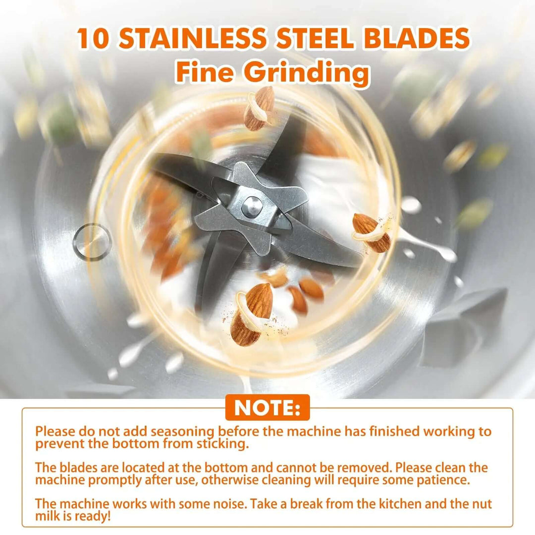 Multifunktionaler 8-in-1 Nussmilchbereiter