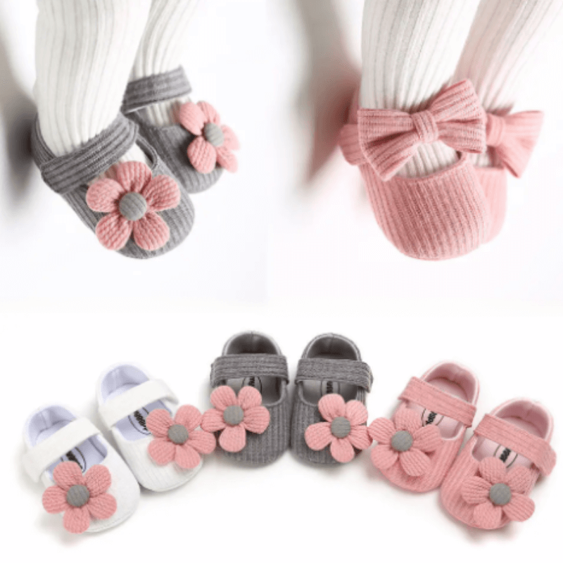 Chaussures bébé en coton - Chaussures bébé douces et confortables