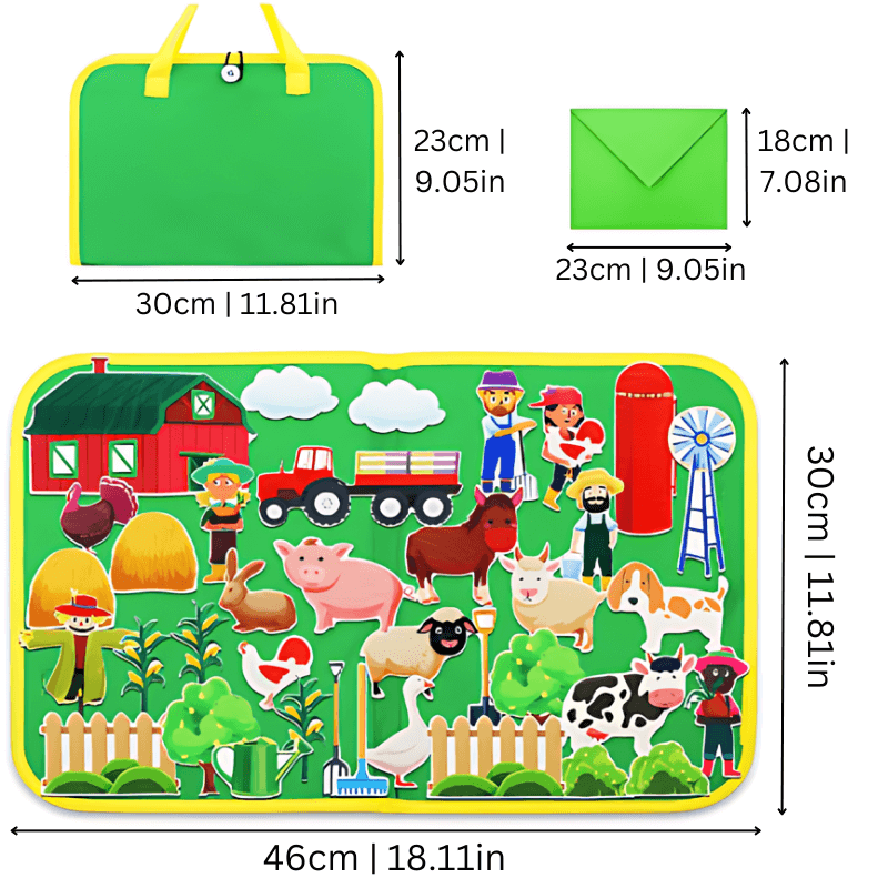 Kinder Filz Geschichtenset - Kreatives Rollenspiel