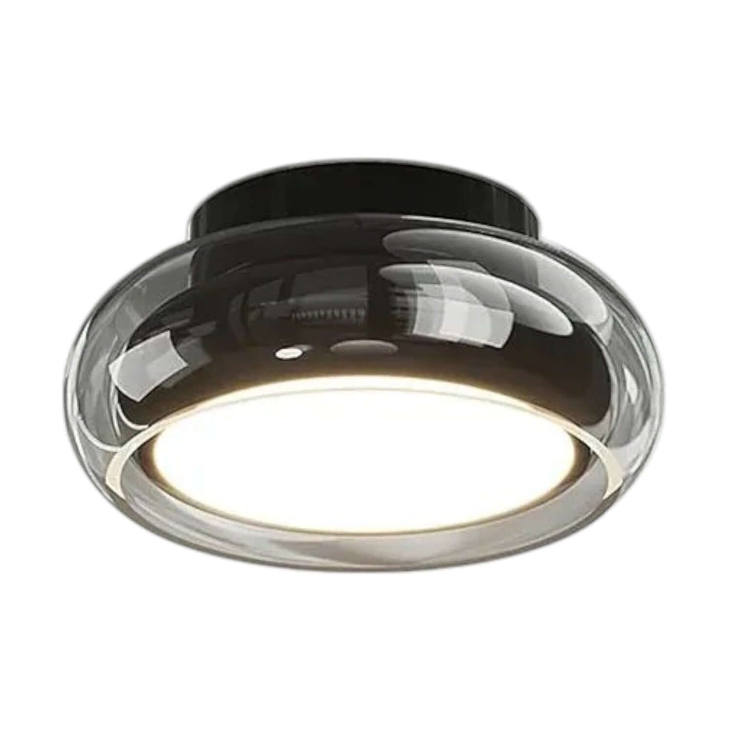 Vintage Acryl LED Deckenleuchte Klein