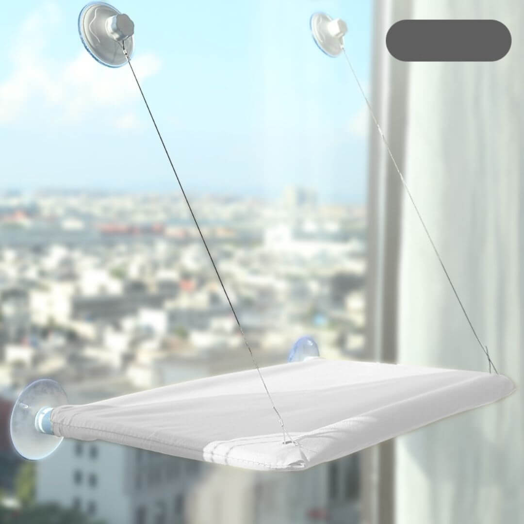 Hamac mural pour chats - vue panoramique