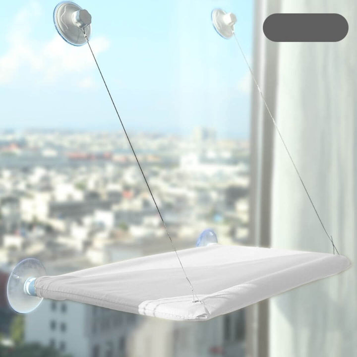 Hamac mural pour chats - vue panoramique