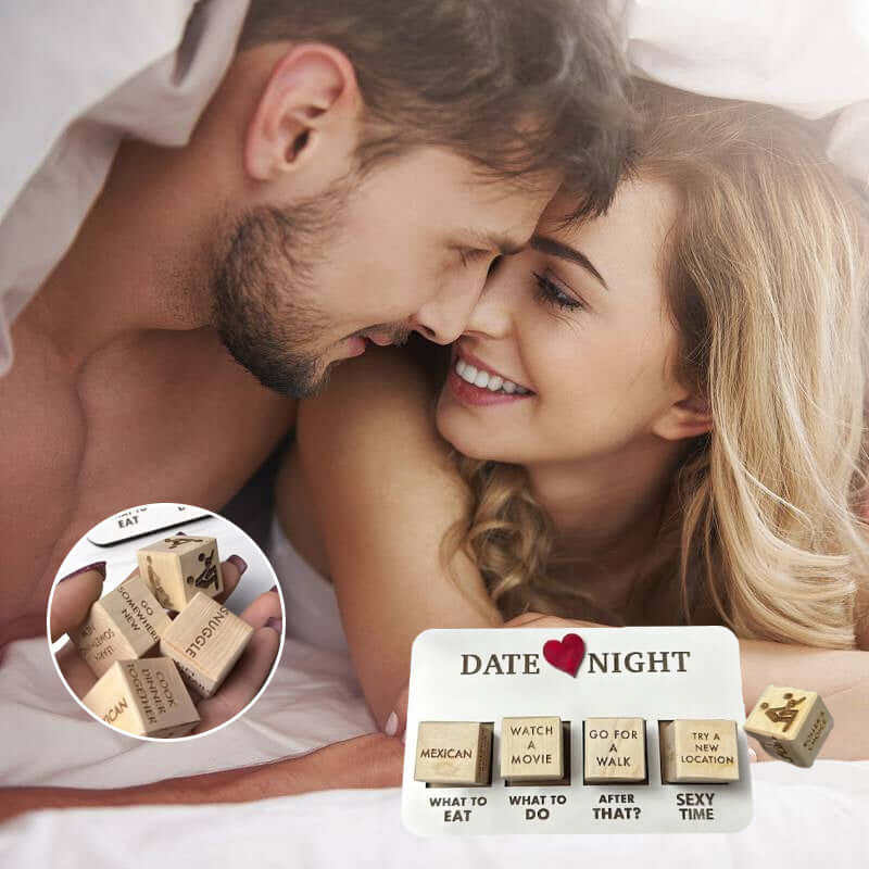 Jeu de dés pour couples pour les soirées en amoureux - Romance et plaisir