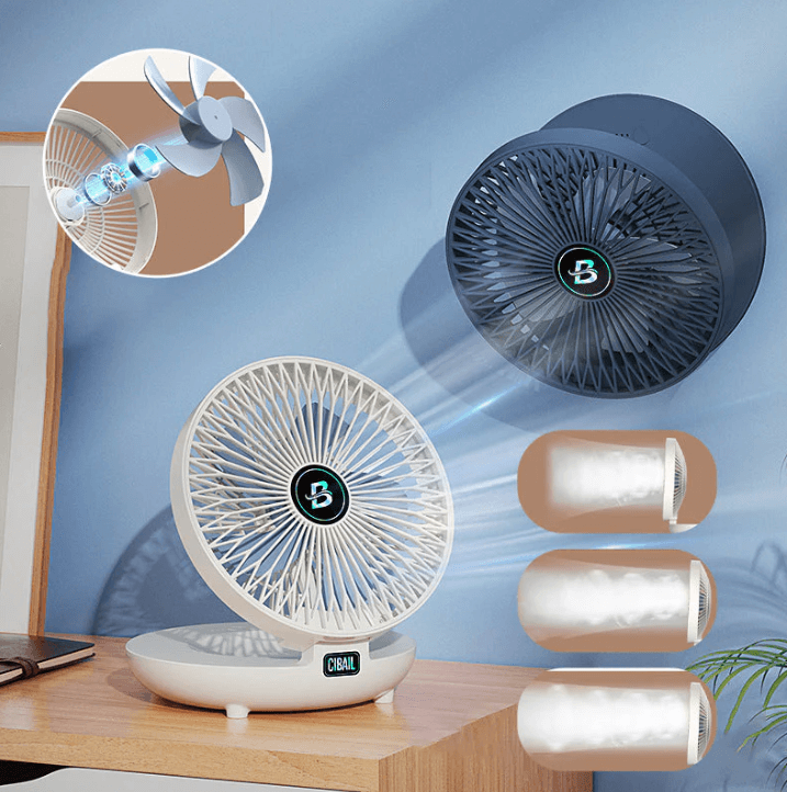 Ventilateur de table portable - refroidissement compact