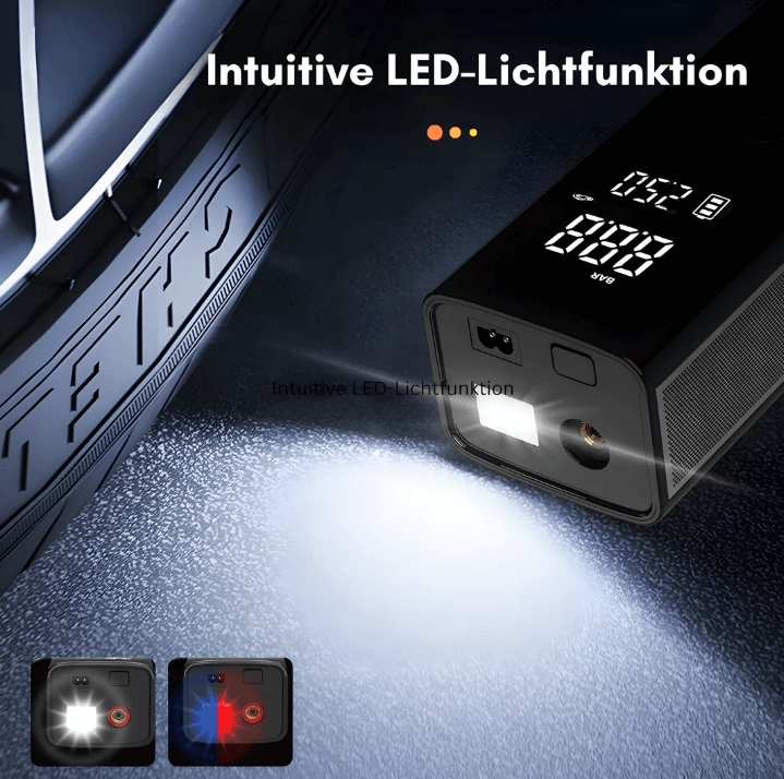 Mini pompe portable avec affichage numérique