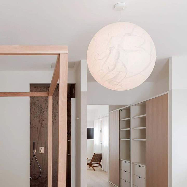 Suspension en soie Moon - design moderne