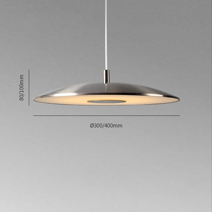 Suspension LED moderne - fer nickel
