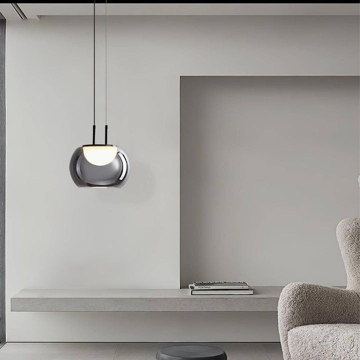 Suspension Halo moderne, 3 lumières