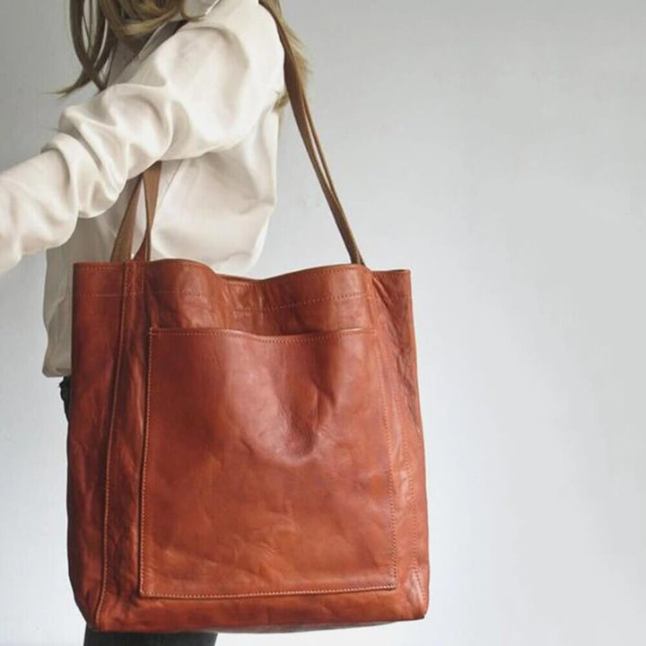 Damen Lederhandtasche