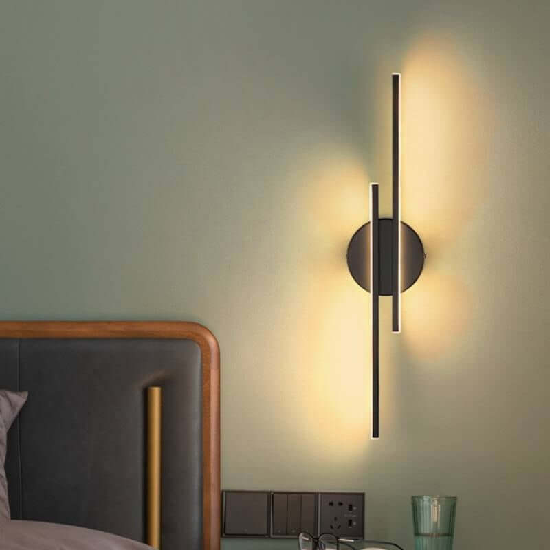 Applique murale LED moderne d'intérieur blanc chaud/blanc froid