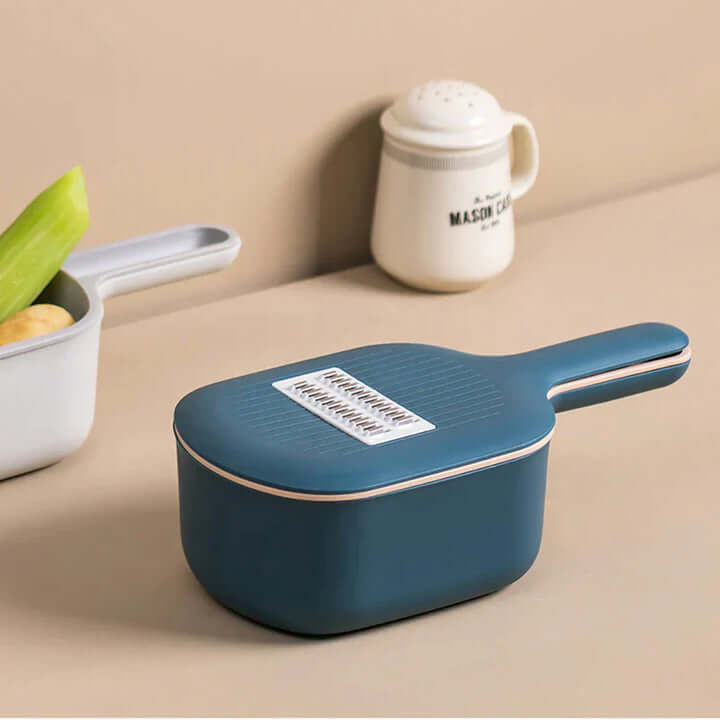 Multifunktionaler Gemüsehobel mit Behälter