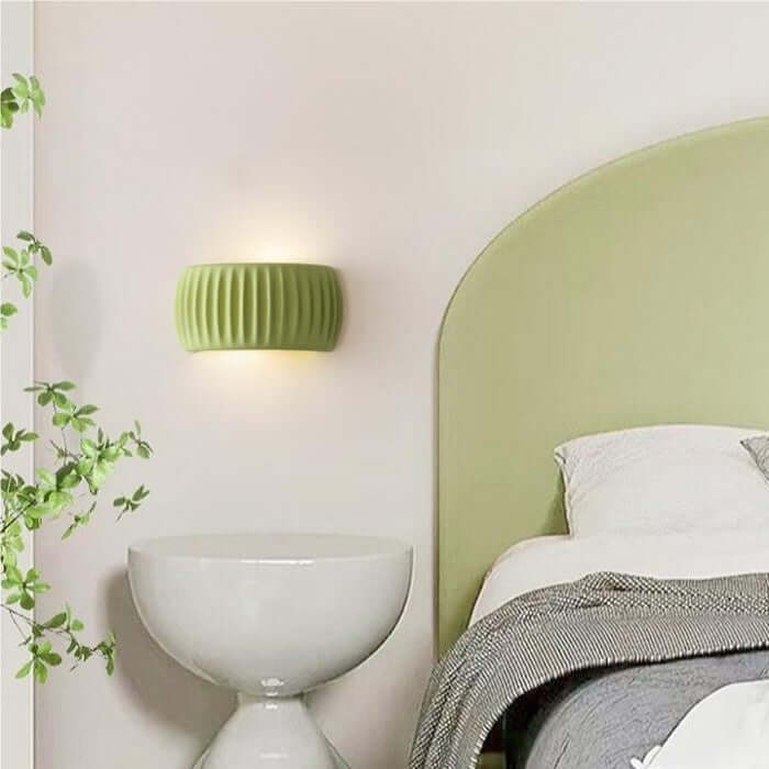 Applique en résine nervurée style Art Déco