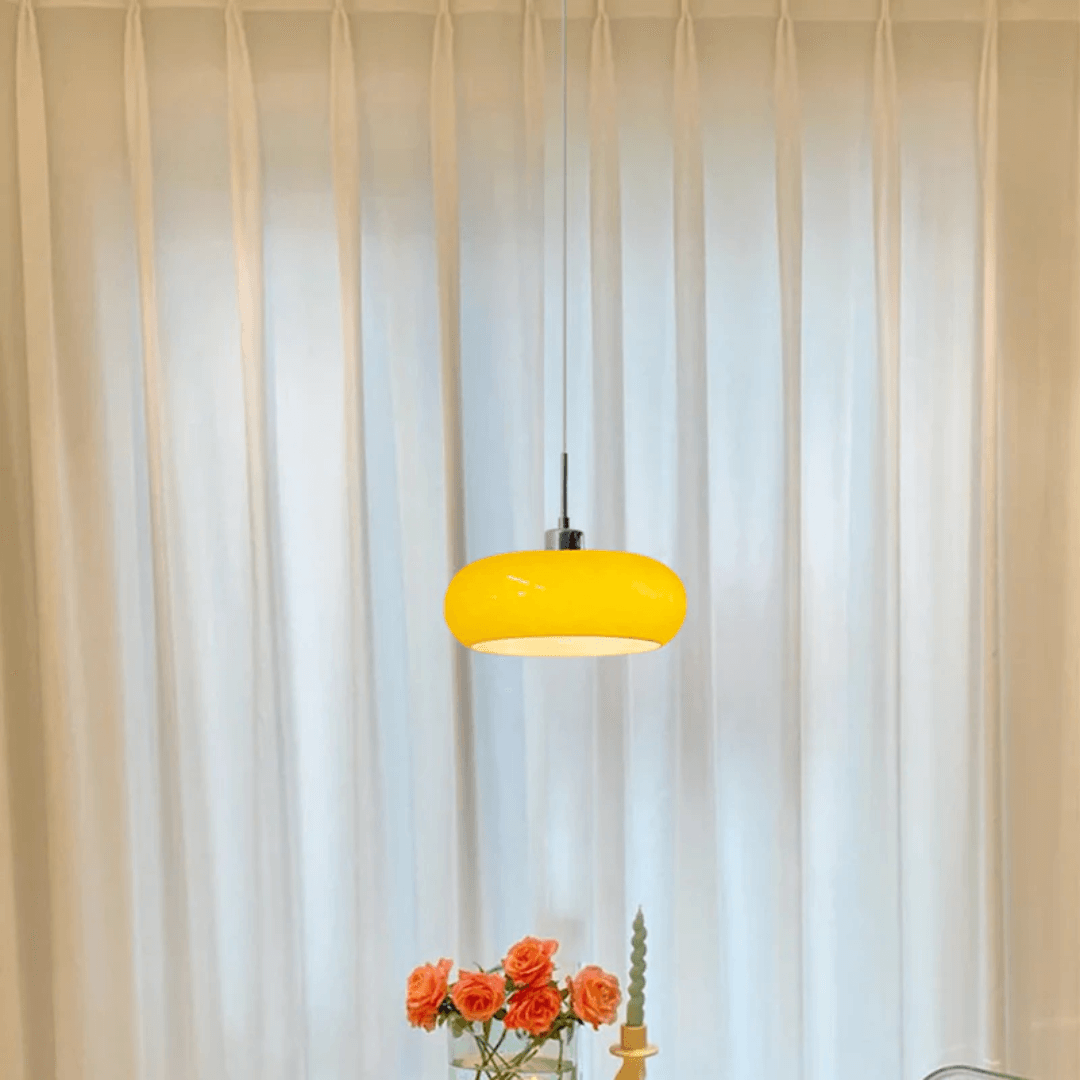 LED-Hängelampe, Modernes Design, Rund