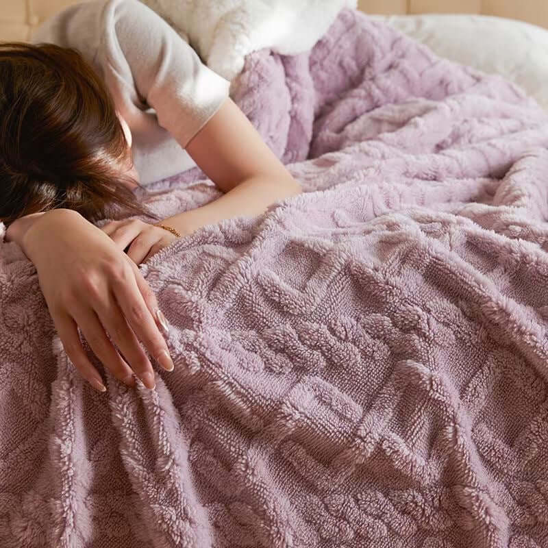 Wolle Winterdecke - Kuschelig & Warm