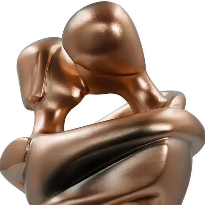 Sculpture d'amoureux - objet décoratif moderne