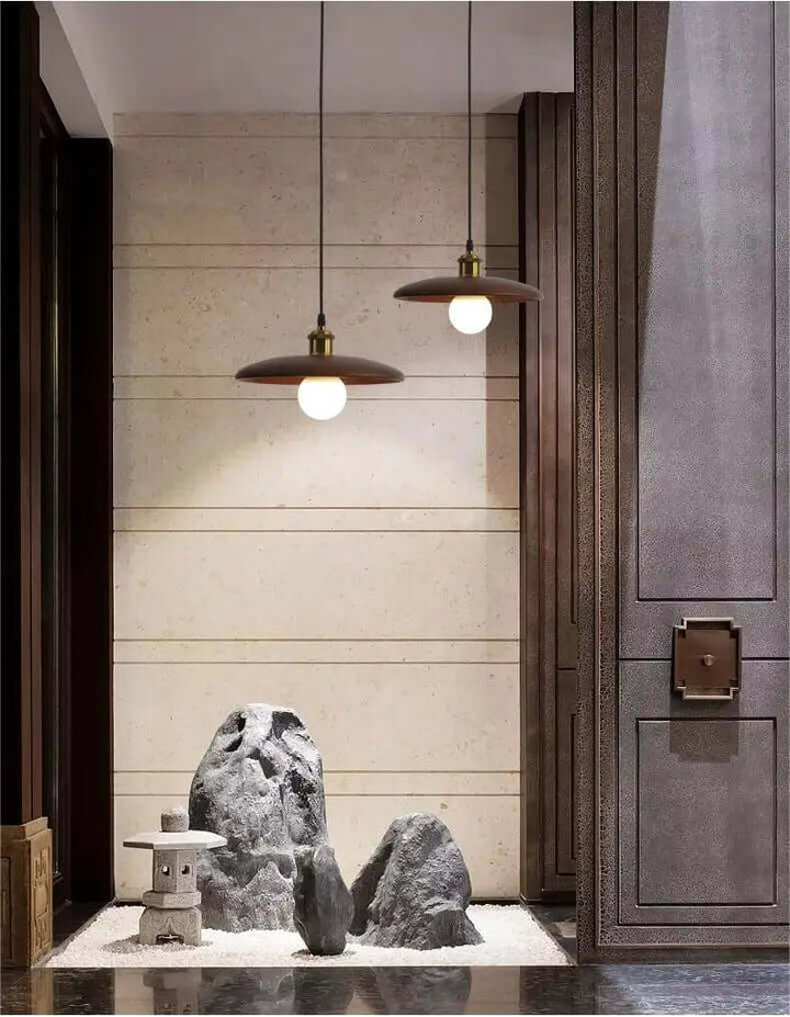 Holz-Deckenleuchte Pendelleuchte