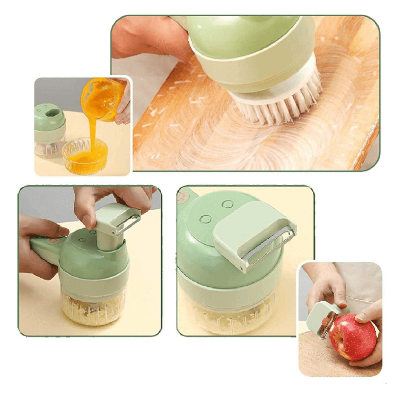 4-in-1 Multifunktions-Küchenhelfer