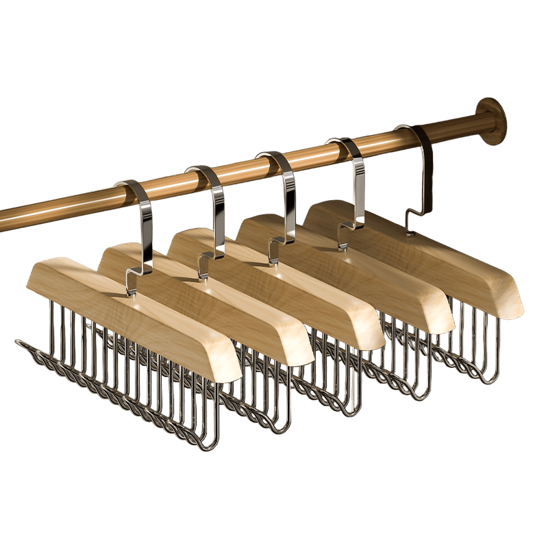Organisateur de patères polyvalent - Plus d'espace dans la garde-robe