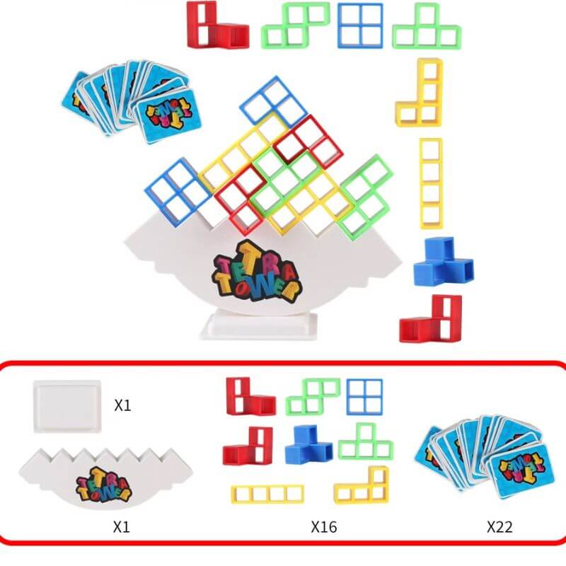 3D-Kinetischer Balance-Turm - Deko & Entspannung
