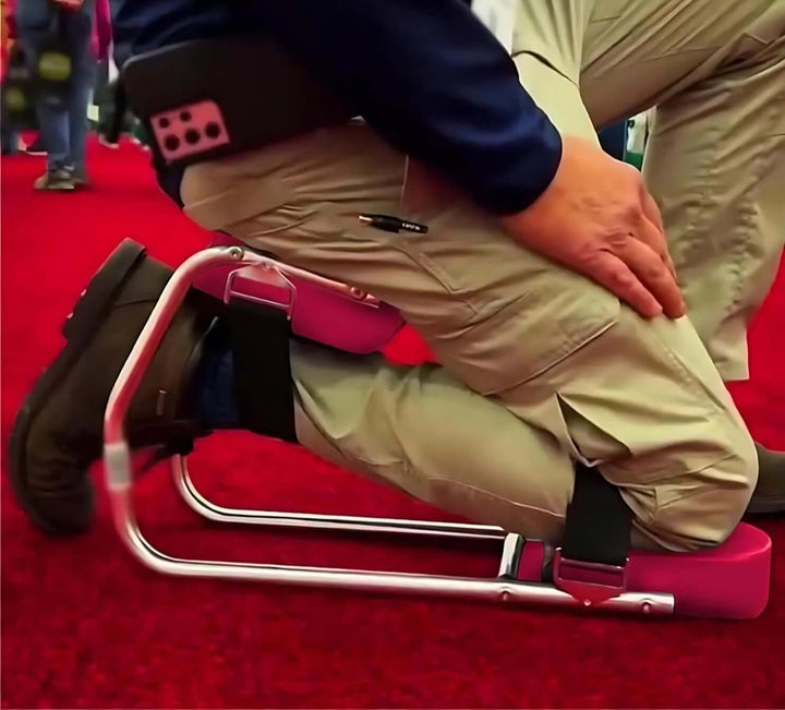 2-in-1 Gartenknieschoner & Hocker - Gartenhilfe