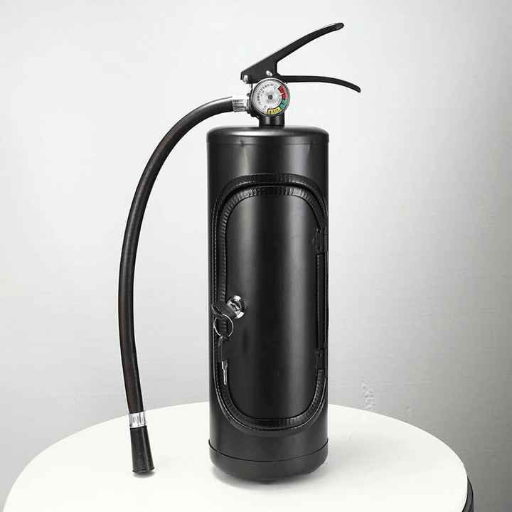 Porte-bouteilles design extincteur - Flamma