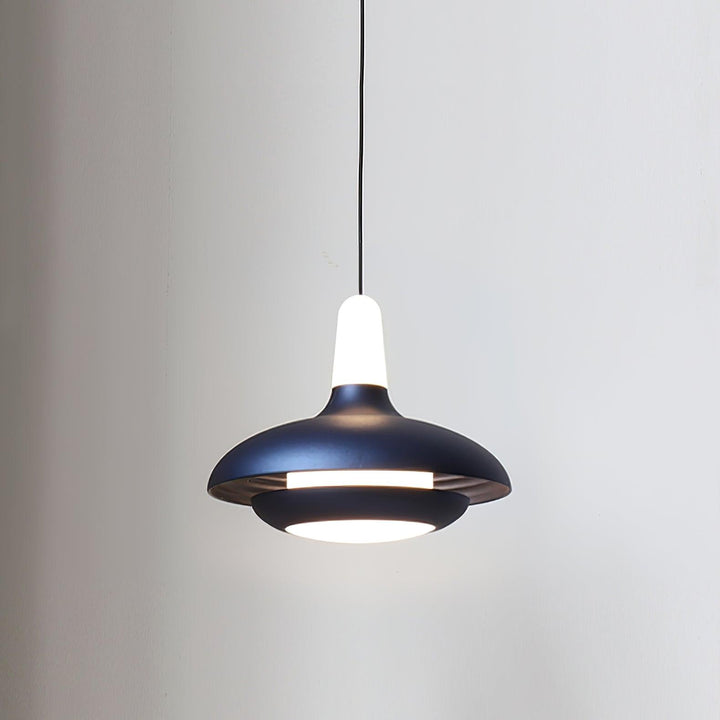 Suspension LED moderne, aluminium, 18 cm