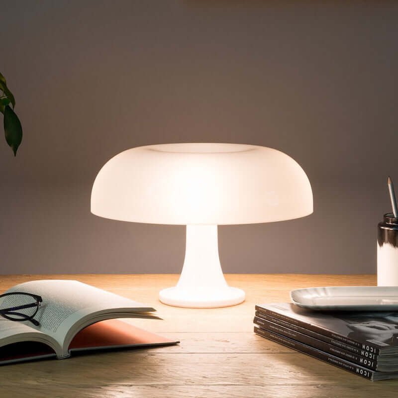 Lampe de table champignon minimaliste