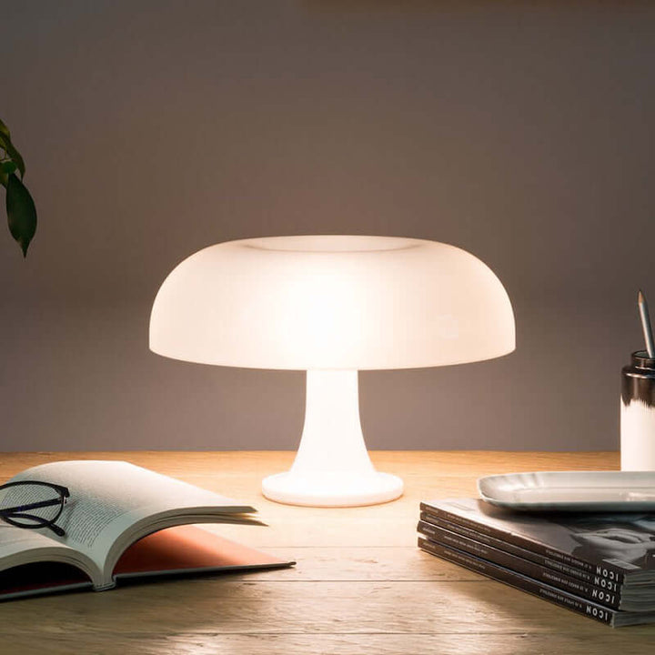 Lampe de table champignon minimaliste