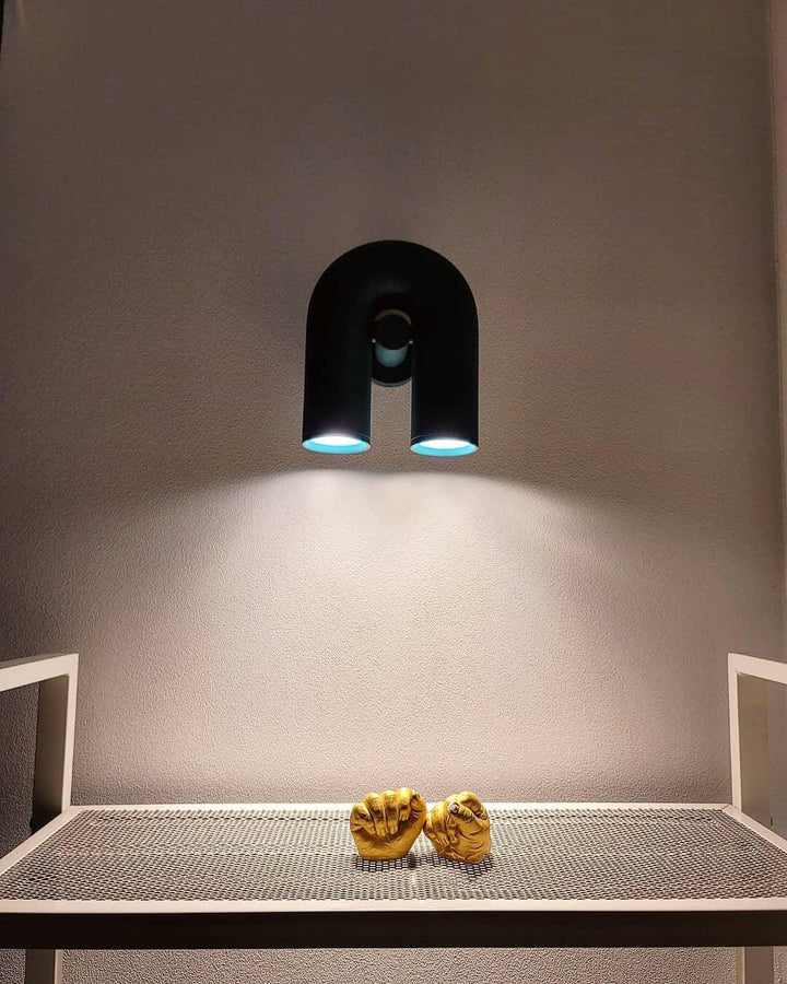 Verstellbare U-förmige LED Wandleuchte