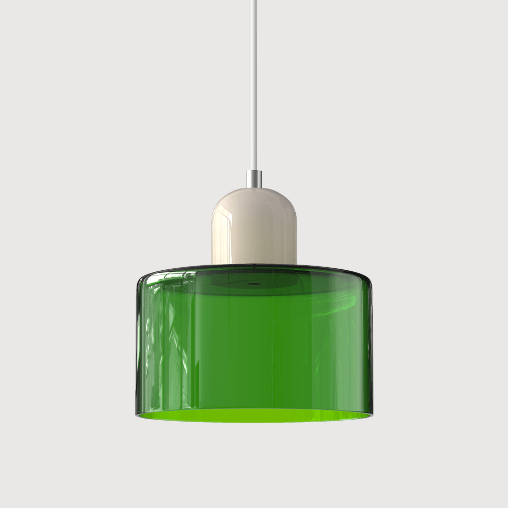 Bauhaus Glaspendelleuchte Modern