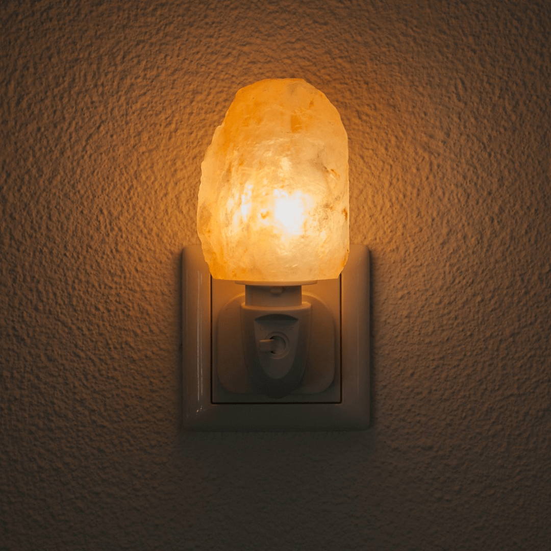 Lampe de sel de l'Himalaya, assainisseur d'air et lampe décorative