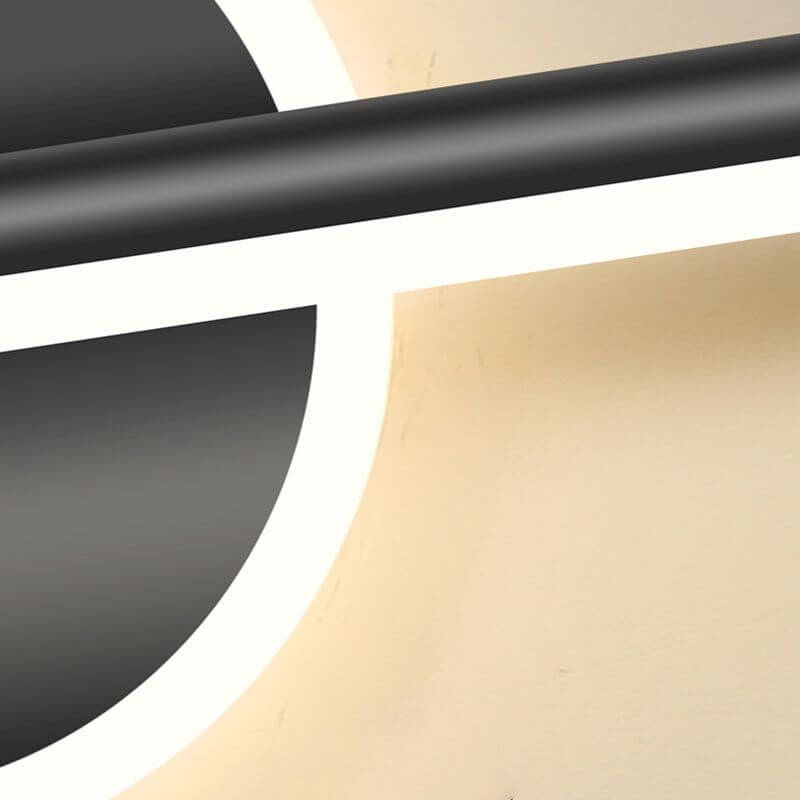 Applique murale LED moderne - ronde et carrée