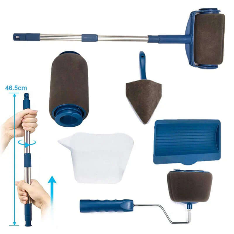 6-teiliges Farbroller-Set für schnelles & sauberes Streichen