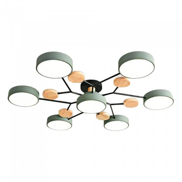 Verzweigte LED-Deckenleuchte Modernes Design